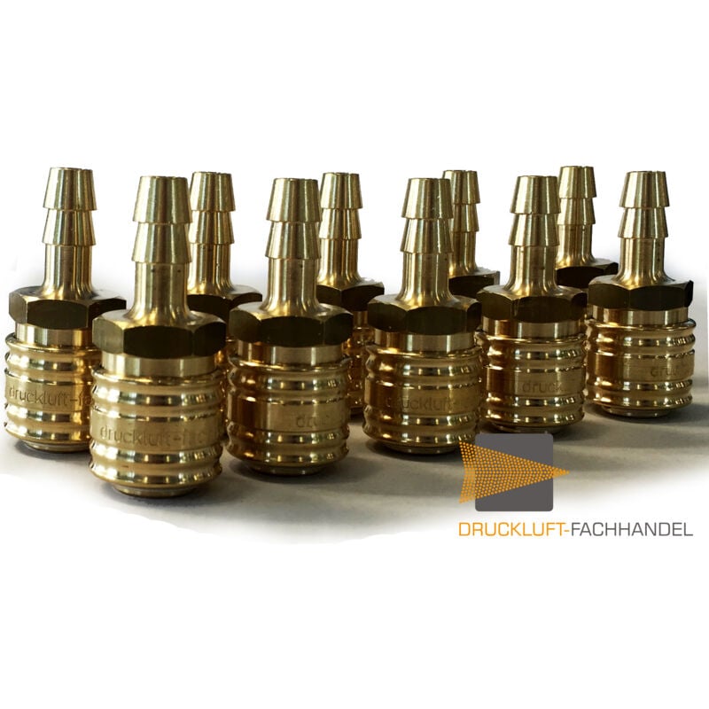 foto del prodotto ewo df attacco rapido nw 7.2 grommet lw 9 10 pezzi ottone lucido