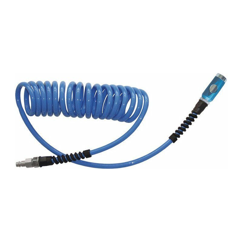 foto del prodotto ewo set tubo spiralato id 6.5mm od 10mm l.3.5m pu codice di sicurezza dn 7.4