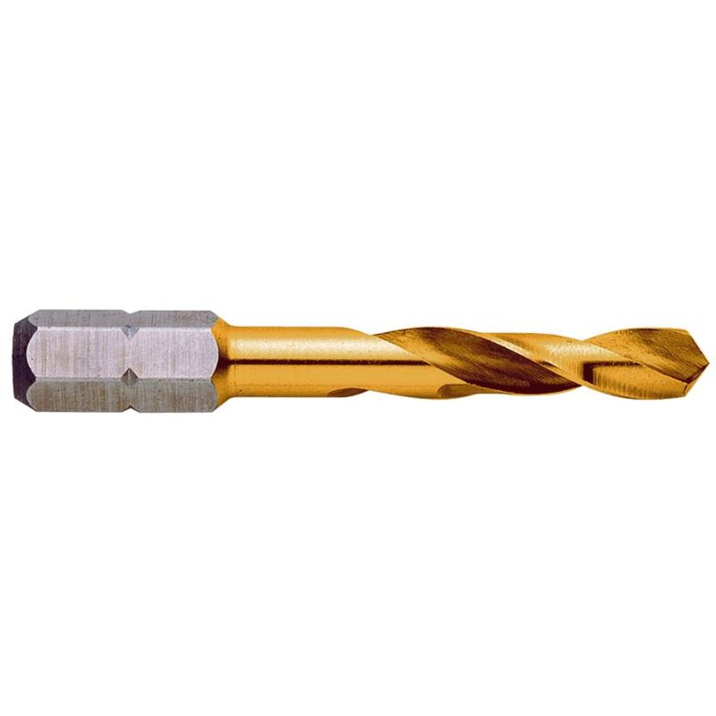 foto del prodotto exact 50876 hss punta a spirale per metallo 3.5 mm lunghezza totale 40 mm din 3126 1 4 6.3 mm 1 pz.