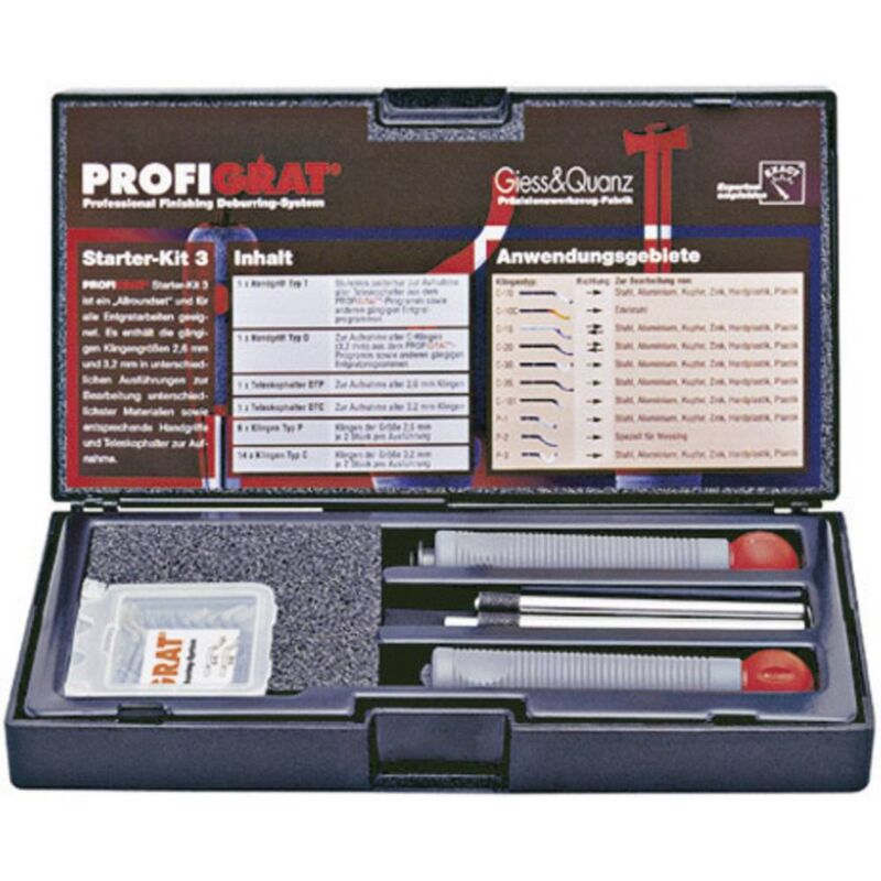 foto del prodotto exact 60095 kit sbavatore tipo sbavatura scr 8 2.6 mm, 3.2 mm 1 kit