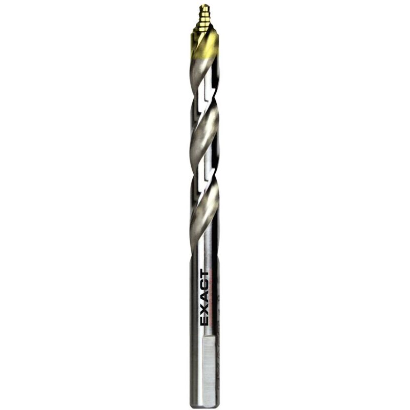 foto del prodotto exact 74915 hss tin tip punta a spirale 11.5 mm din 338 5 pz.