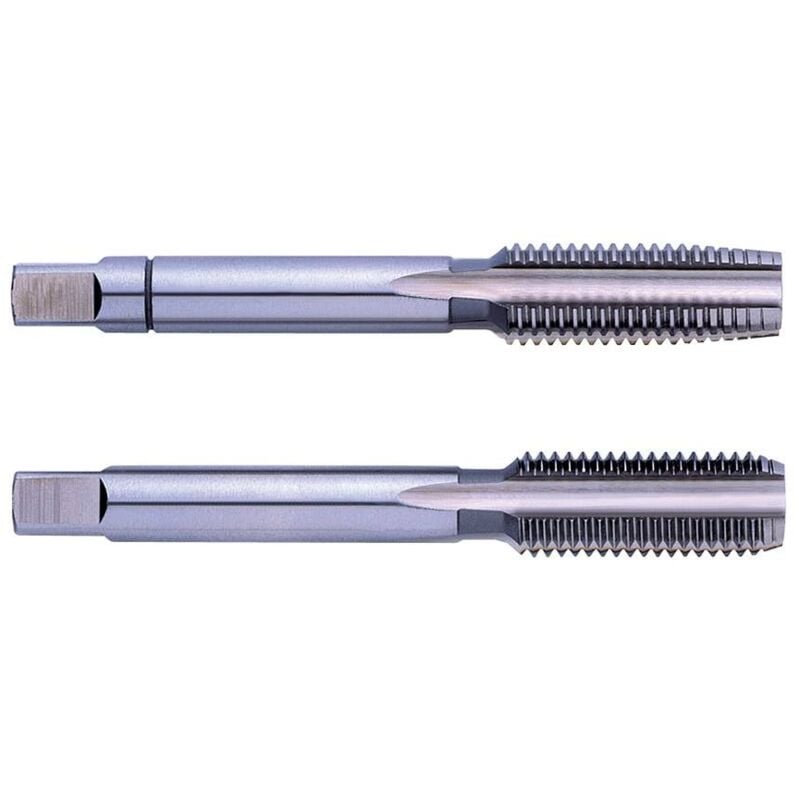 foto del prodotto exact eventus by 10109 kit maschi a mano 2 parti metrica a passo fine mf8 1 mm taglio destrorso din 2181 hss 1 kit