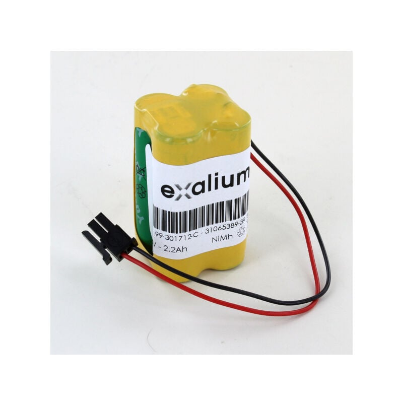 foto del prodotto exalium premium batteria nimh tipo 99 301712 da 4,8 v per visonic powermax express