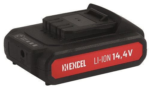 foto del prodotto excel batteria litio 14,4v per trapano avvitatore tb144