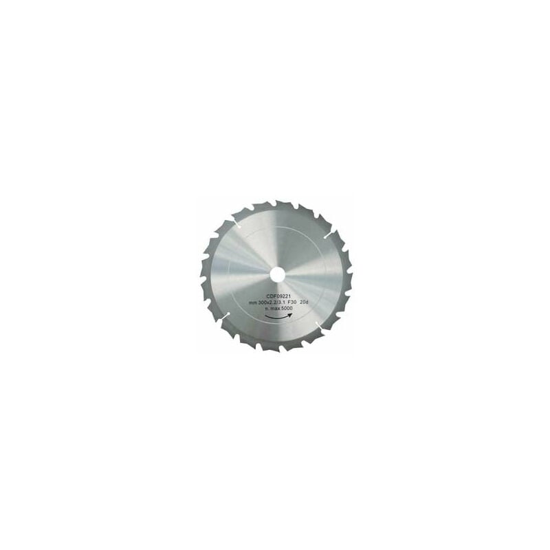 foto del prodotto excel disco lama circolare widia dentatura alternata mm.300 foro 30 denti 72 sp.mm.2,2