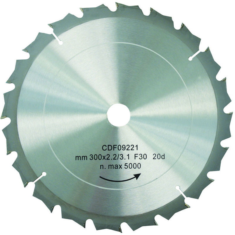 foto del prodotto excel disco lama circolare widia dentatura alternata mm.550 foro 30 denti 44 sp.mm.3,0