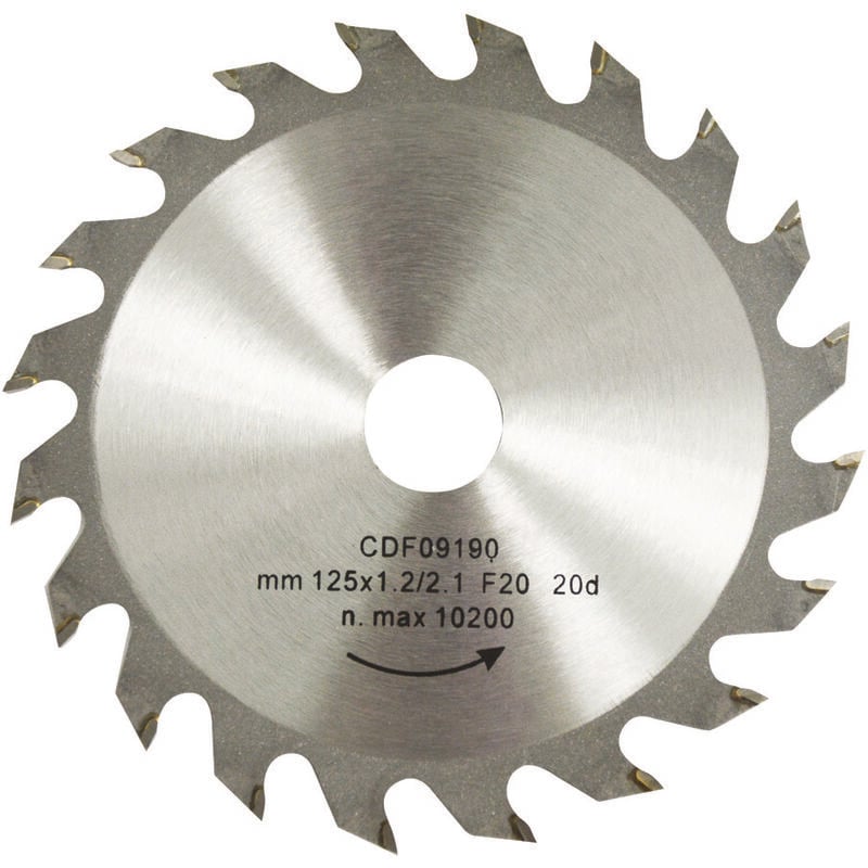 foto del prodotto excel disco lama circolare widia dentatura civetta mm.250 foro 30 denti 40 sp.mm.2,2