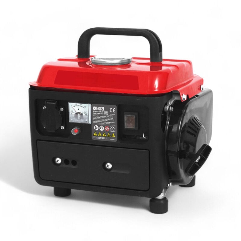 foto del prodotto excel generatore gruppo elettrogeno a benzina motore 2 tempi 800w gn800