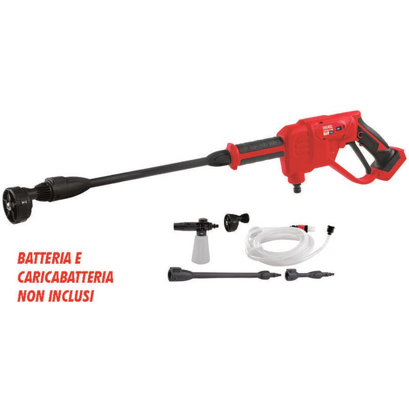 foto del prodotto excel idropistola a batteria 18v only1