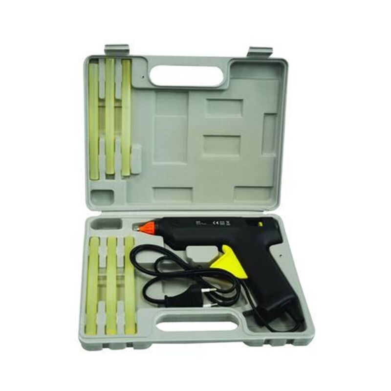 foto del prodotto excel pistola incollatrice mm.12 60 w in valigetta 60w 220v 50hz