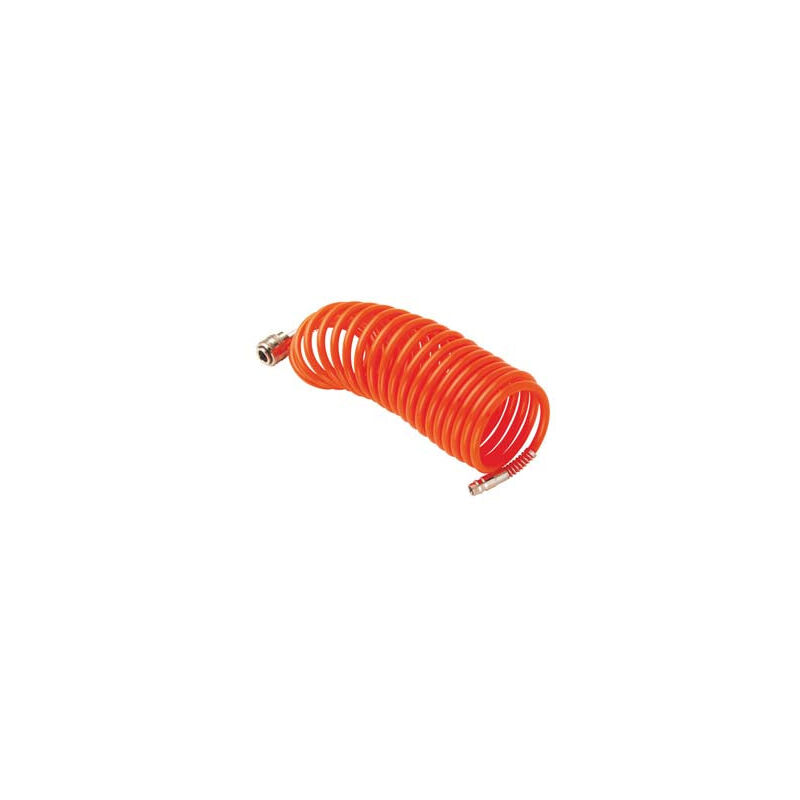 foto del prodotto excel tubo a spirale per compressori con attacchi rapidi profilo germania mm.6x8 mt.7,5