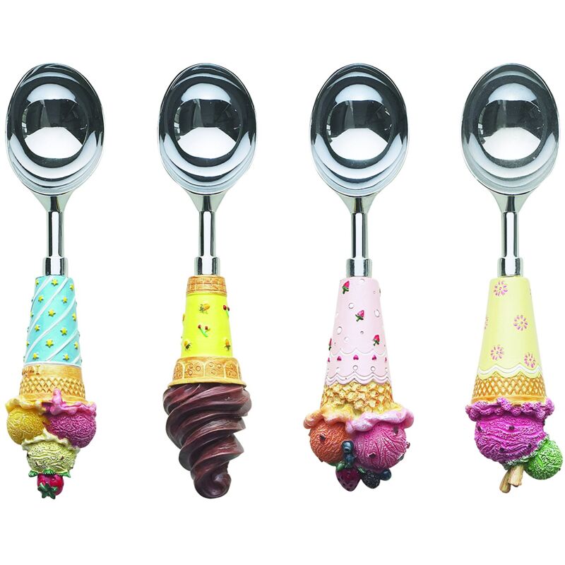 foto del prodotto excelsa lollypop porzionatore gelato, acciaio, multicolore, 16x4x4 cm