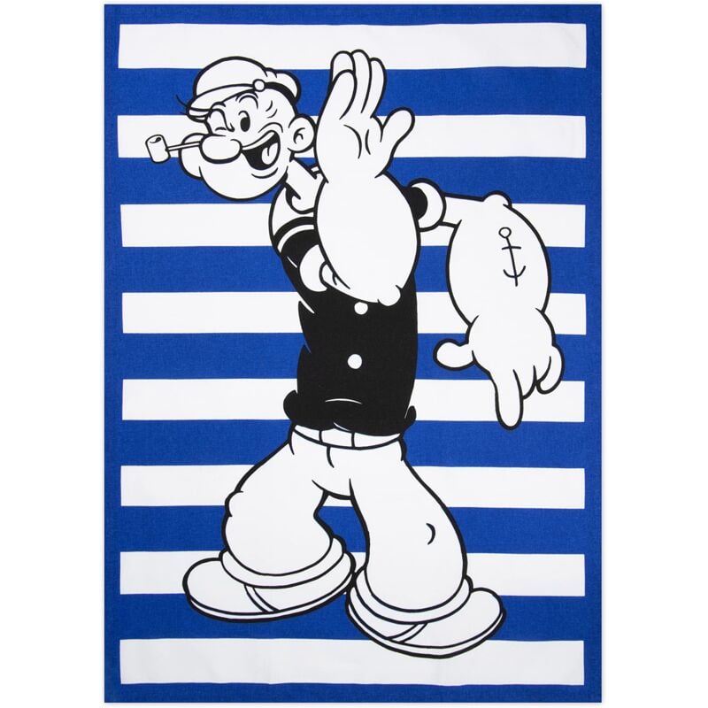 foto del prodotto excelsa popeye canovaccio da cucina, 100 cotone, cm. 70 x 50, con asola