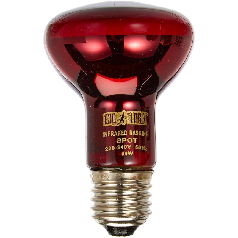 foto del prodotto exo terra pt2141 lampada spot a infrarossi ex heat gl r20 50 w