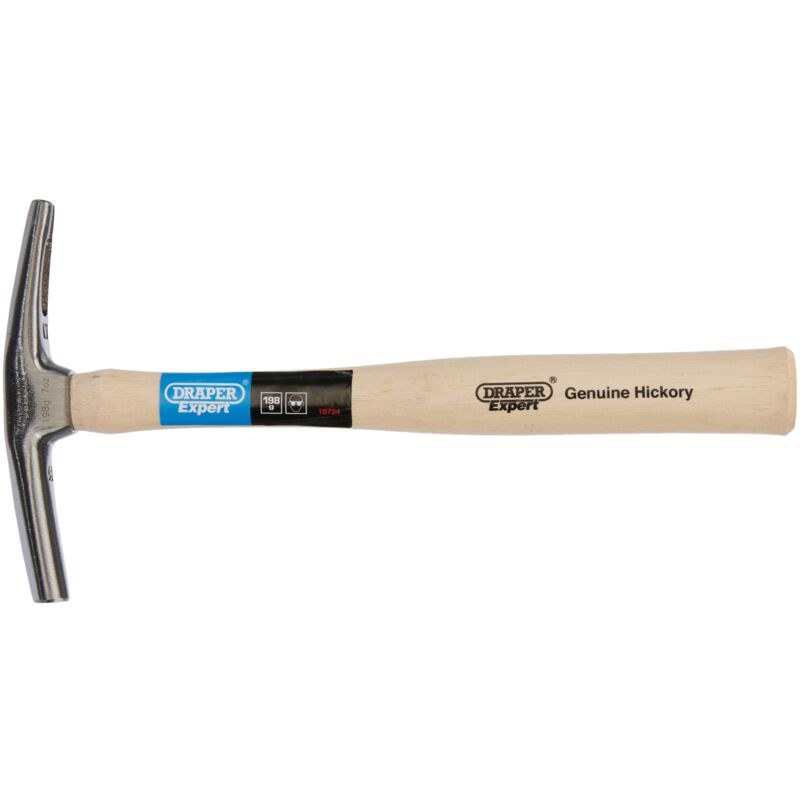 foto del prodotto expert 19724 martello magnetico per bullette, con manico in legno di hickory, 190 g draper