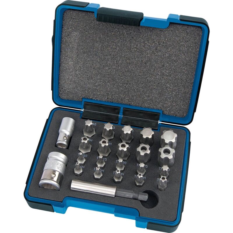 foto del prodotto expert 23241 set 23 punte tx a stella 1 4 3 8 draper