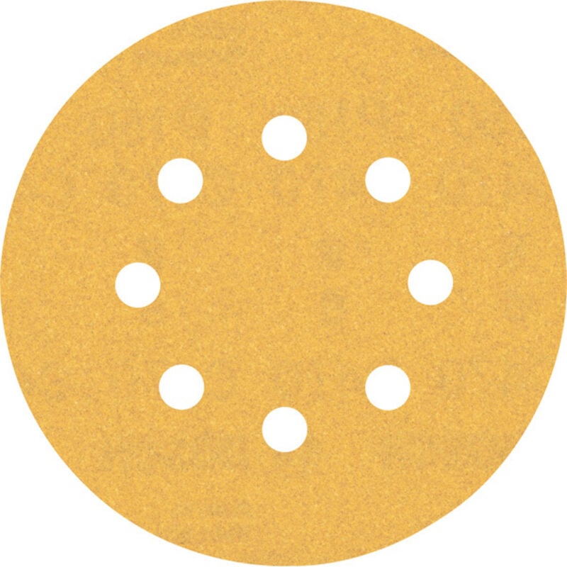 foto del prodotto expert c470 carta abrasiva con 8 fori per levigatrici orbitali, 125 mm, k 150, confezione da 50 pezzi