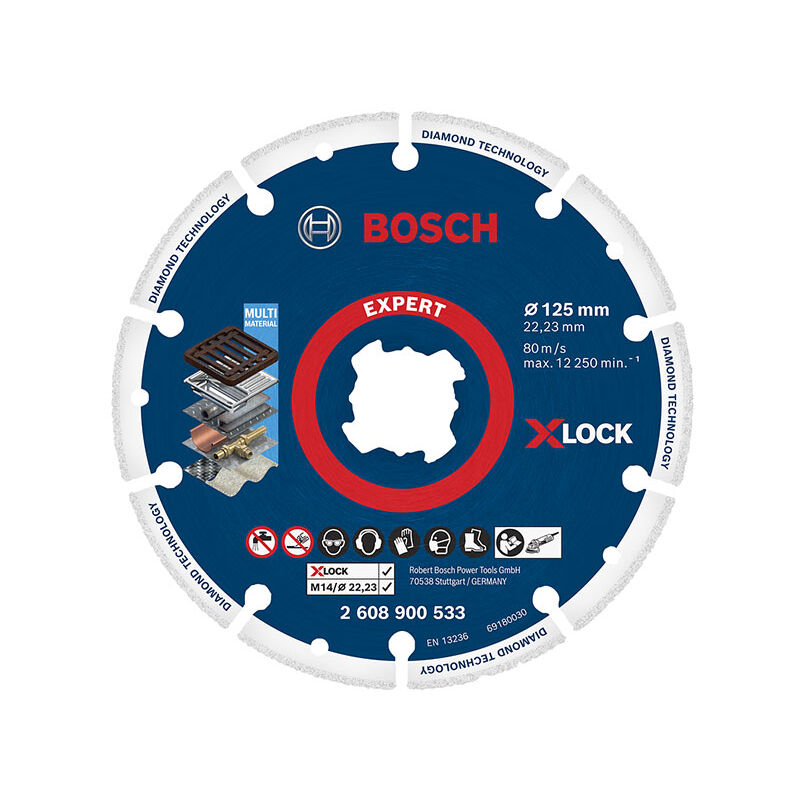 foto del prodotto expert metal disco diamantato 125 mm 2608900533 bosch