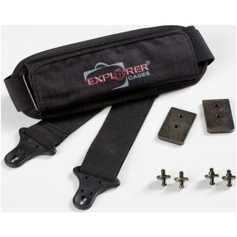 foto del prodotto explorer cases tracolla imbottita shoulderkit.u shoulder kit for nero shoulderkit.u