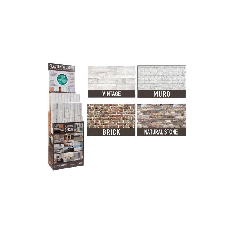 immagine 0 del prodotto expo lastre decorative 4ref 40 pz