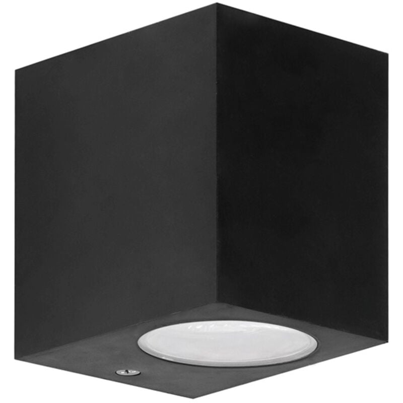 foto del prodotto exsitentes aplique exterior para bombilla gu10 en negro