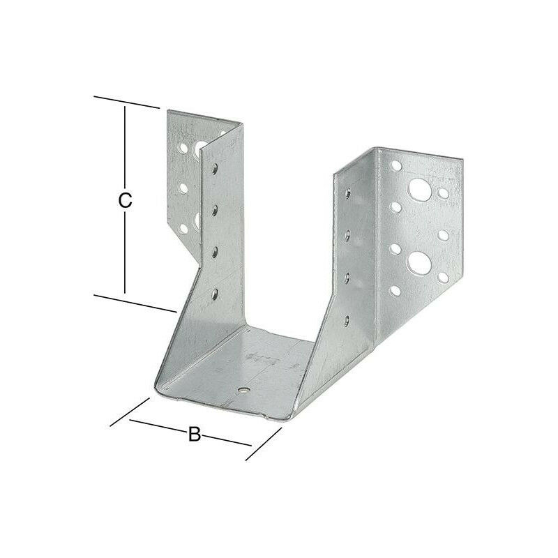foto del prodotto ext 100x140 shock a fascio d acciaio, zincato questo