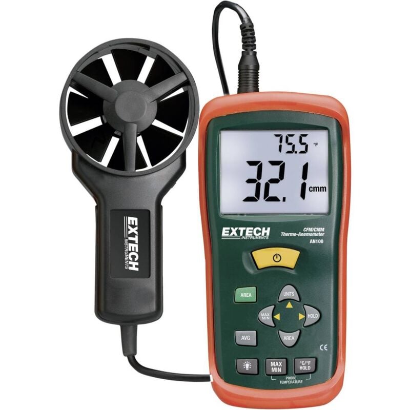 foto del prodotto extech an100 anemometro 0.4 fino a 30 m s