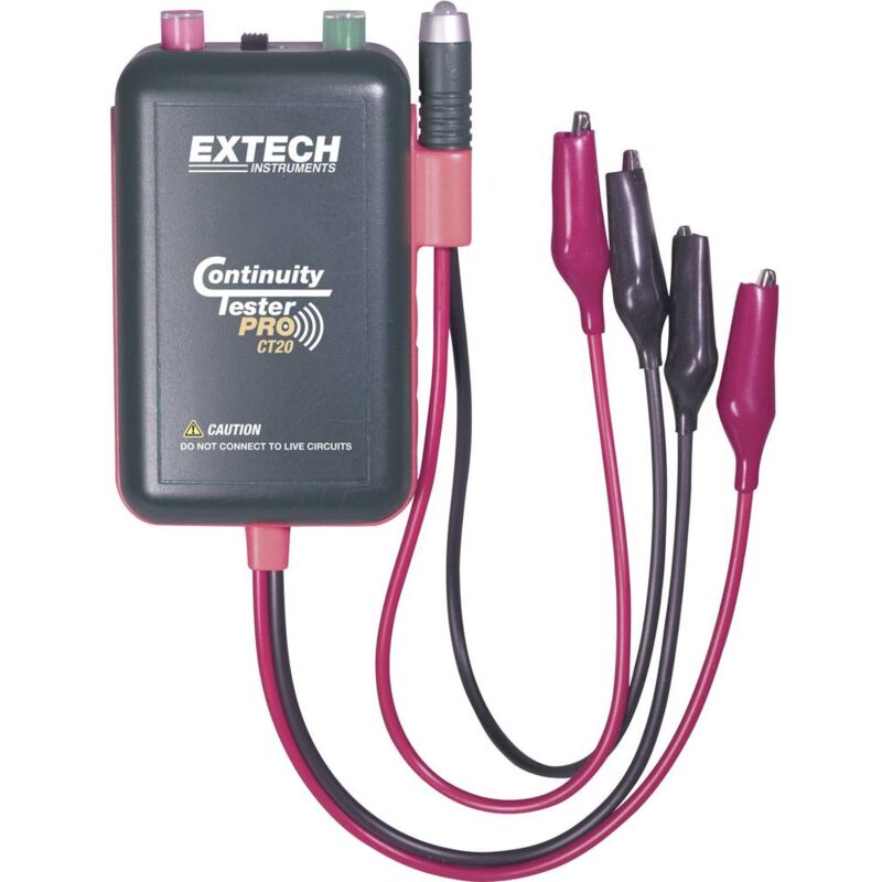 foto del prodotto extech ct20 ct20 adatto per misurazione di identificazione, continuit , interruzione