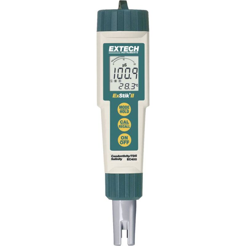 foto del prodotto extech ec400 misuratore combinato particelle disciolte tds , conduttivit , salinit , temperatura