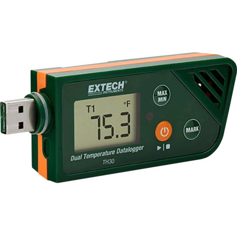 foto del prodotto extech th30 th30 data logger temperatura misura temperatura 30 fino a 70 c funzione pdf