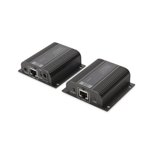 foto del prodotto extender hdmi digitus con cavo di rete fino a 50 metri 1080p funziona anche con cavo di rete cat 6, cat 6a e cat 7
