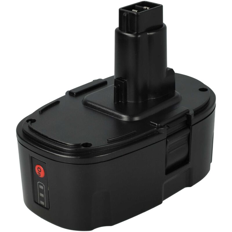 immagine 0 del prodotto extensilo 1x batteria compatibile con dewalt dc725kb, dc725ka, dc729ka, dc720ka, dc721kb, dc759, dc721ka utensile elettrico 5000 mah, li ion, 18 v 
