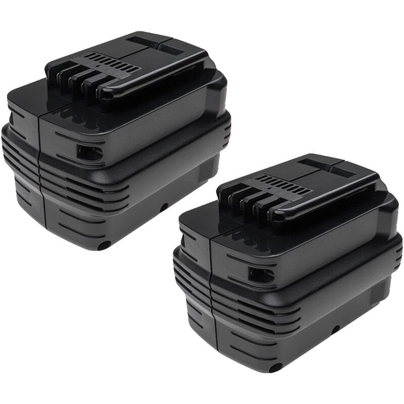 foto del prodotto extensilo 2x batteria compatibile con dewalt dw006kh, dw007, dw007kh, dw007k 2, dw007k xe, dw007c2, dw007k utensile elettrico 3300 mah, nimh, 24 v 