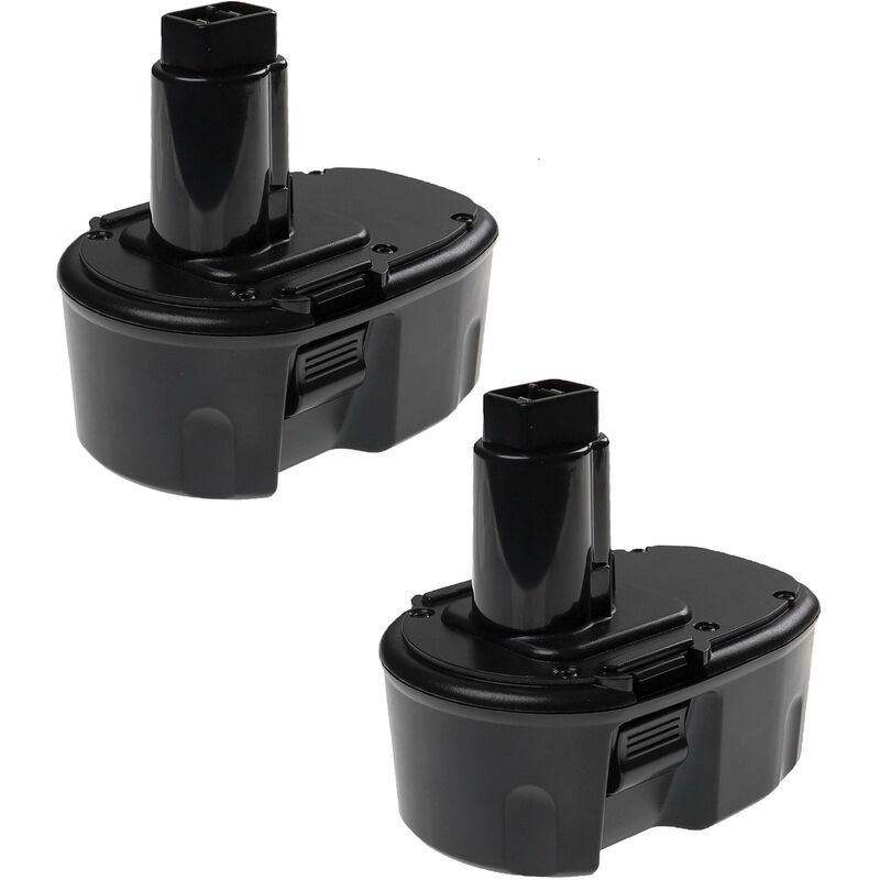 foto del prodotto extensilo 2x batteria sostituisce dewalt dc9091, de9038, de9091, de9092, de9094, de9502, dw9094 per attrezzi da lavoro 3300 mah, nimh, 14,4 v 