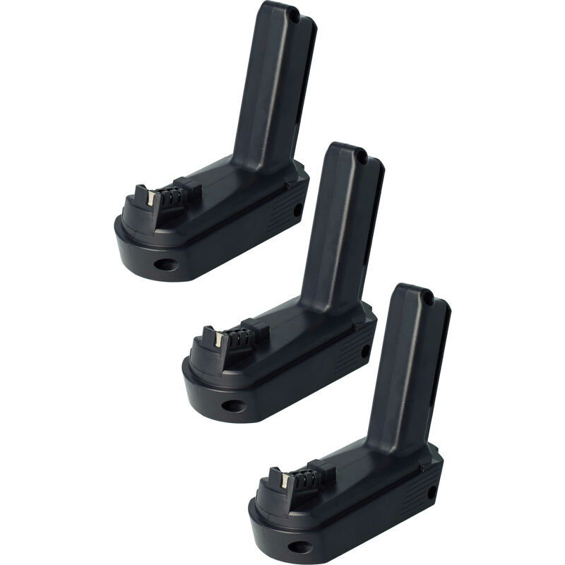 foto del prodotto extensilo 3x batteria compatibile con festool cxs, cxs 1.3 li plus, cxs 1.3 li set attrezzo da lavoro 2500 mah, li ion, 10,8 v 