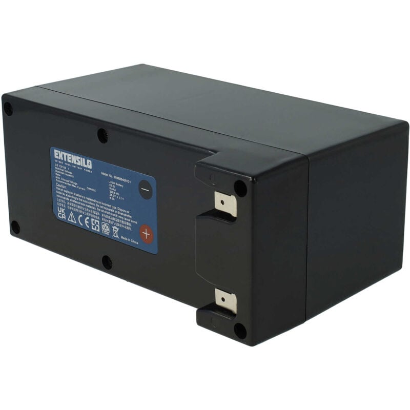 foto del prodotto extensilo batteria compatibile con ambrogio 4.0 elite, 4.0 basic 4wd, 524s, 4.0 elite 4wd, 4.0 basic, alex rasaerba 9000mah, 25,2v, li ion