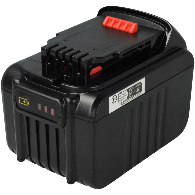 foto del prodotto extensilo batteria compatibile con dewalt dcd796, dcd795s2, dcd795m2, dcd795d2, dcd795p2, dcd795nt utensile elettrico 6000 mah, li ion, 18 v 