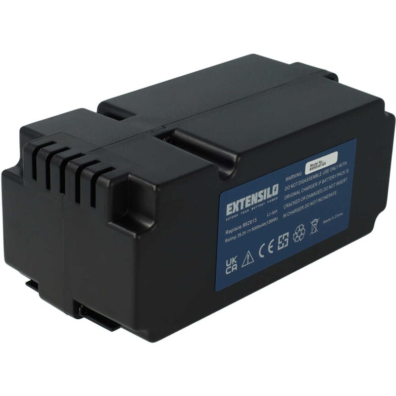 foto del prodotto extensilo batteria compatibile con garden feelings r800easy tagliaerba, robot tagliaerba 5000mah, 25,2v, li ion 