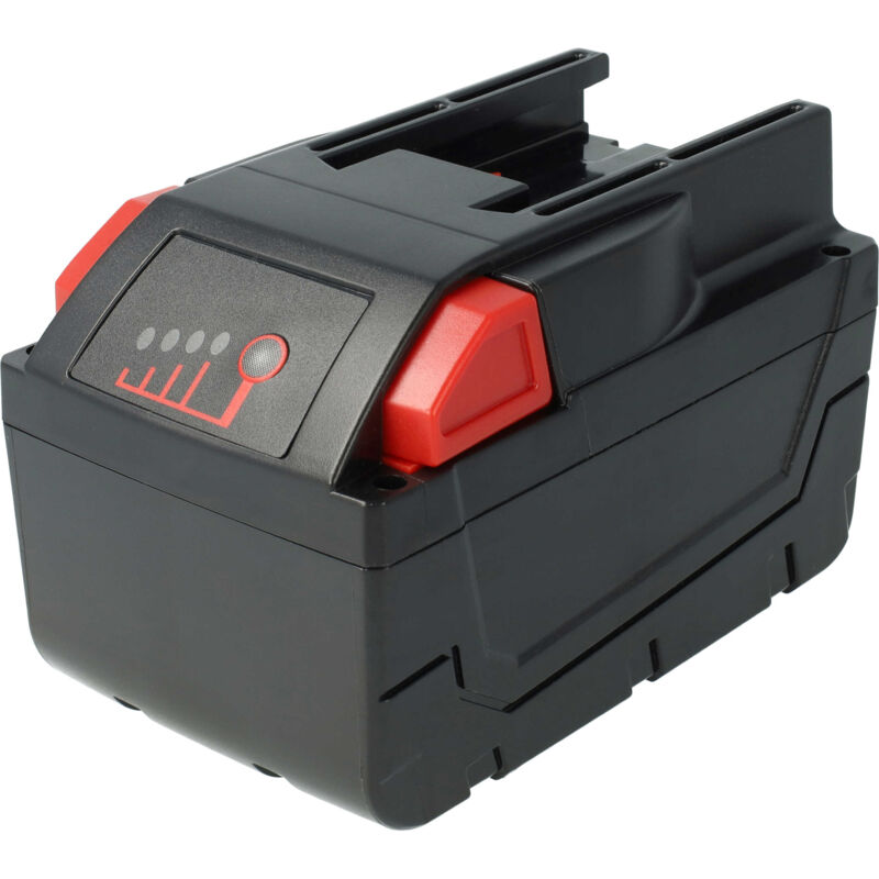 foto del prodotto extensilo batteria compatibile con milwaukee v28 h, v28 hx, v28 iw, v28 ms, v28 pd, v28 sg utensile elettrico, aspirapolvere 5000 mah, li ion, 28