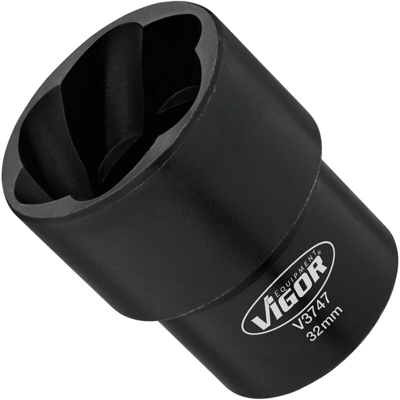foto del prodotto extractor socket with spiral profile v3747 attacco quadro, cavo, 1 2 di pollice 12,5 mm profilo estrattore di viti esterno size 32 mm