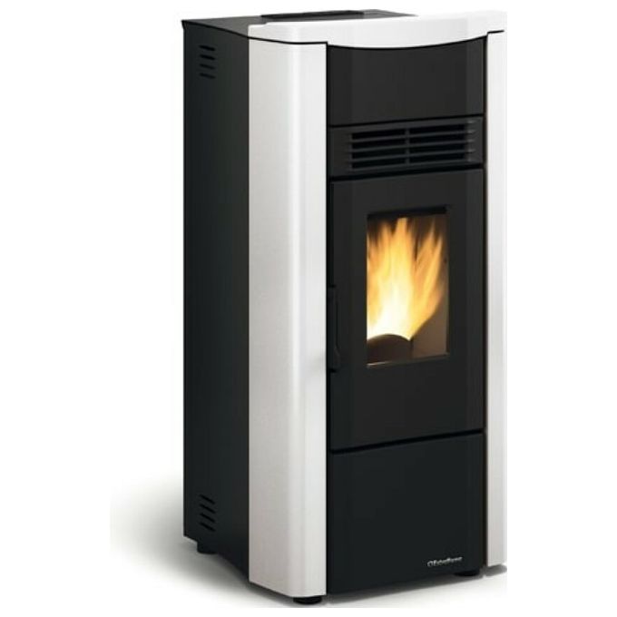 foto del prodotto extraflame giusy 5.0 stufa a pellet bianca