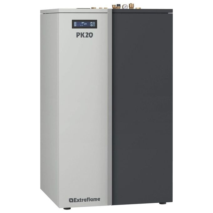 foto del prodotto extraflame pk20 stufa a pellet libera installazione
