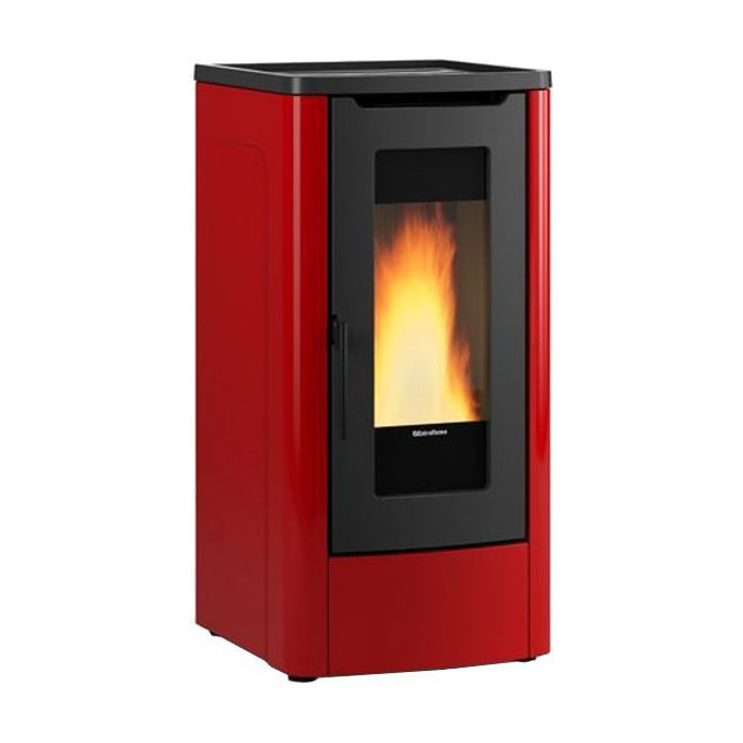 foto del prodotto extraflame stufa a pellet dahiana plus vfs bordeaux