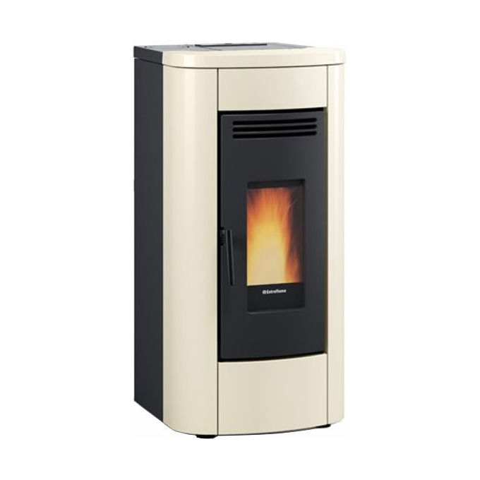 foto del prodotto extraflame stufa a pellet klaudia 5.0 avorio