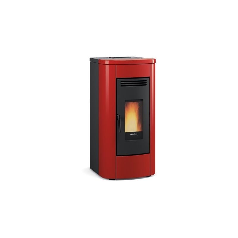 foto del prodotto extraflame stufa a pellet klaudia 8 kw bordeaux