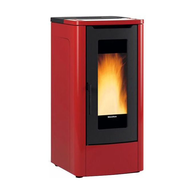foto del prodotto extraflame stufa a pellet teorema bordeaux