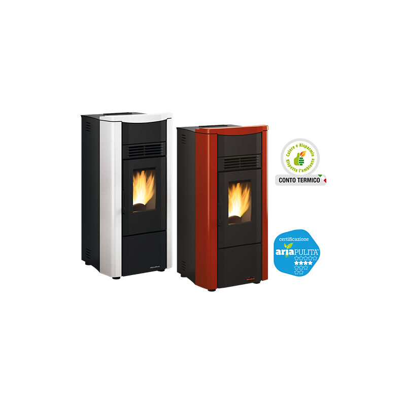 foto del prodotto extraflame stufe pellet bordeaux giusy evo 7
