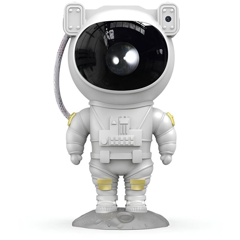 foto del prodotto extralink proiettore di astronauti galaxy proiettore di stelle per bambini con rotazione a 360 , proiettore di astronauti con timer, telecomando
