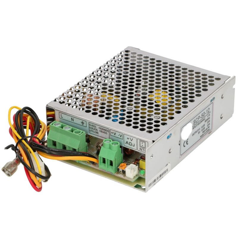 foto del prodotto extralink scp 50 12 alimentatore con caricabatteria 13,8v 50w 12v zasilacz buforowy trasformatore de sorgente de alimentatore grigio