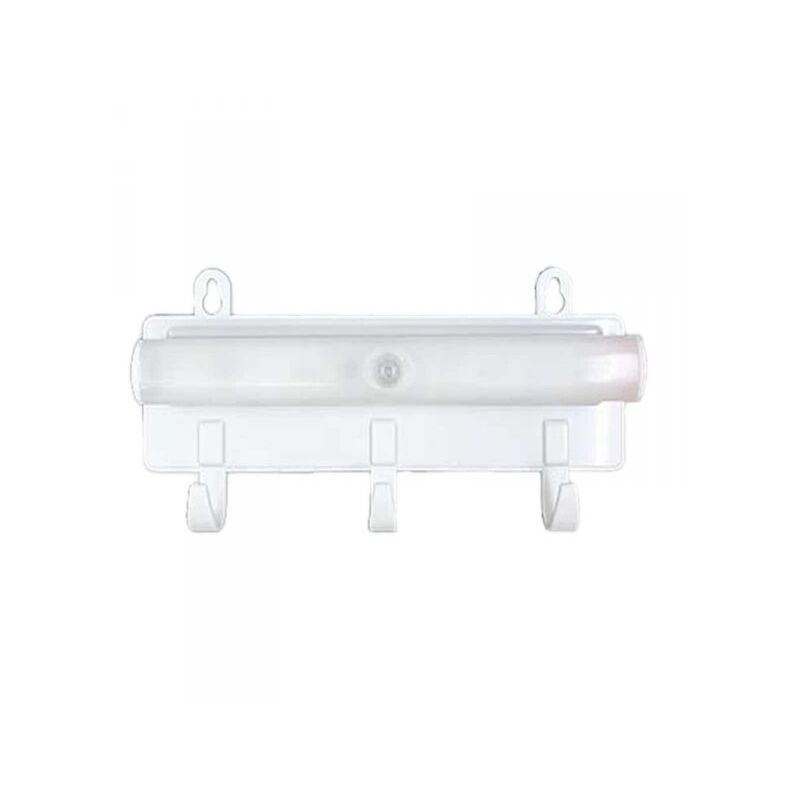 foto del prodotto extrastar appendiabiti con lampada di sensore a movimento luce led da armadio bianco freddo 6500k 70lm 1w